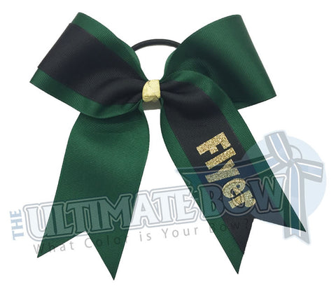 whats-my-name-cheer-bow-forest-green-black-Flyer-Softball