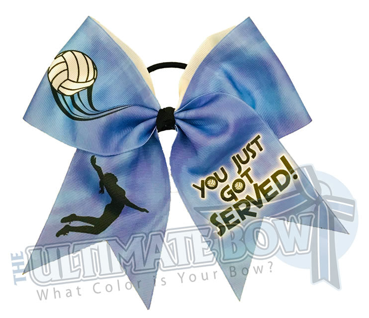 Volleyball Ribbon Bow, Volleyball Black Gold Ponytail, Bulk Team Bows –  Accessories by Me, LLC
